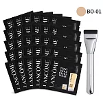 LANCOME 蘭蔻 零粉感超持久粉底 SPF48/PA++(1mlX30)-多色號可選-[30ml/正貨容量超值組]送一字型粉底刷 #BO-01