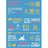 一分鐘大歷史：從地理大發現、世紀瘟疫到車諾比核災，160個改變世界的關鍵事件完全圖解【二版】 (電子書)