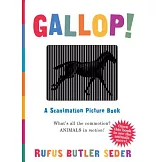 翻頁就會動！特效書Gallop! A Scanimation Picture Book