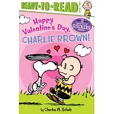 讀本+兩面貼紙Happy Valentine’s Day, Charlie Brown!: Ready-to-Read Level 2 (Peanuts, 5-8歲適讀)