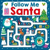Follow Me Santa: Maze Book