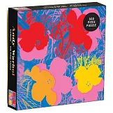 Andy Warhol Flowers Puzzle: 500 Piece