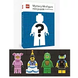 樂高人偶迷你拼圖盲盒126片(共6款隨機出貨一款)(藍版)LEGO Mystery Minifigure Mini Puzzle (Blue Edition2)
