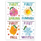 好餓的毛毛蟲過四季 ４冊硬頁套書：帶寶寶認識春、夏、秋、冬