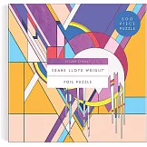 Frank Lloyd Wright Frozen Spheres 500 Piece Foil Puzzle