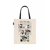 美國Out of Print托特包／Sarah’s Scribbles: How I Spend Money Tote Bag