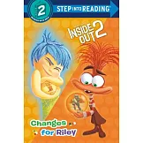 腦筋急轉彎2動畫改編故事讀本Changes for Riley (Disney/Pixar Inside Out 2) (3-7歲適讀，Step into Reading, Level 2)