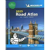 Michelin North America Road Atlas 2025: USA - Canada - Mexico
