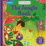 經典童話 硬頁遊戲書：森林王子（附故事音檔）The Jungle Book: A Push, Pull, Slide Book (Campbell First Stories)