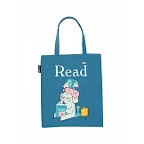 美國Out of Print托特包／ELEPHANT & PIGGIE Read Tote Bag