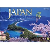 日本四季風景2026年月曆