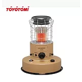 TOYOTOMI 煤油暖爐 RR-GER25 傳統熱能對流式 適用3-5坪 棕色