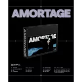 金智秀 JISOO ( BLACKPINK ) - MINI ALBUM [AMORTAGE] EXCLUSIVE EDITION BLACK版(韓國進口版)