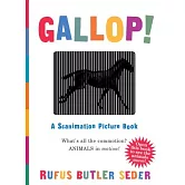 翻頁就會動！特效書Gallop! A Scanimation Picture Book