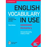 English Vocabulary in Use Elementary Book with Answers and Enhanced eBook