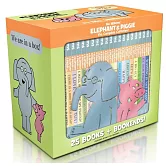 莫威樂《大象＆小豬》故事全集（25冊合售，附主角造型金屬書檔）Elephant & Piggie: The Complete Collection