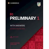 B1 Preliminary 1 for the Revised 2020 Exam Student’s Book with Answers with Audio