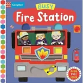 硬頁遊戲書 Busy Fire Station (附故事音檔)