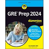 GRE Prep 2024 for Dummies with Online Practice