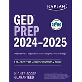 GED Test Prep 2024-2025: 2 Practice Tests + Proven Strategies + Online