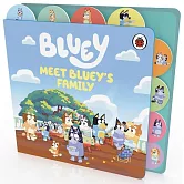 頁籤硬頁書Meet Bluey’s Family: A Tabbed Board Book
