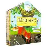 【獨家】生態翻翻硬頁套書共3冊：鳥的家 + 動物的家 + 蟲蟲大飯店A Clover Robin Book of Nature Series 3 Books Lift-the-flap Collection Set