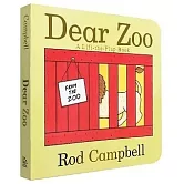 【超值新版，附音檔】經典硬頁翻翻書 Dear Zoo: A Lift-The-Flap Book