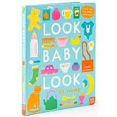 大開本翻翻硬頁認知書（附故事音檔）Look, Baby, Look! At Home