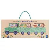 Story Animal Train: Wild animal train（3本書可拼一起，盒裝）