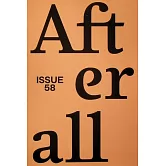 Afterall 第58期 秋冬號/2024