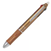 PILOT木紋三色魔擦筆棕