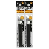 (2袋1包)PILOT極細魔擦筆芯0.38黑