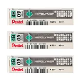 (3入1包)PENTEL C205自動鉛筆芯0.5-4B