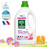 【箱購】法國綠活維濃縮洗衣精(清新花香)1.5Lx6入