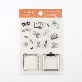 Clear Stamp 自由編排透明印章‧文具