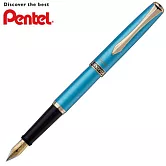 PENTEL Sterling鋼筆F尖 海藍寶石