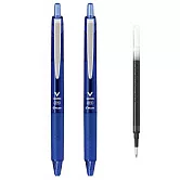 (2筆1芯)PILOT VCORN KNOCK限量按鍵式鋼珠筆 0.5 藍