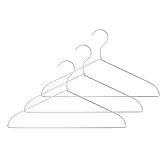 [MUJI 無印良品] 鋁製洗滌用衣架/3支組/約寬42cm