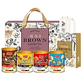 《紅布朗》輕烘焙堅果4入禮盒 (贈送限量不織布手提袋乙個)