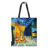 【素包包】單肩包 文藝簡約梵谷復刻托特側背(44045) _露天咖啡屋