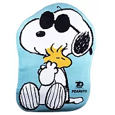 史努比JOE COOL造型法蘭絨地墊