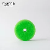 【日本Marna】日本製廚房海綿菜瓜布-綠-3入組(原廠總代理)