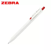 (3支1包)ZEBRA SARASA R 鋼珠筆  0.4白桿紅