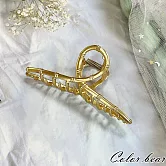 【卡樂熊】韓版簡約氣質大髮量造型抓夾/髮夾(四款)- 竹節款