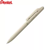 (2支1包) PENTEL Calme 靜暮輕油筆 0.5 米色桿