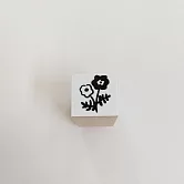 【日本SANBY】x 北岸由美聯名 可愛動物印章 小 ‧ 小花