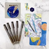 (限量送)PILOT 超級果汁筆5支盒裝 0.4復古經典色 棕