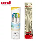 (送限量贈品)UNI 限量uni-ball one 都會流行風色系 自動鋼珠筆 3色組  0.38