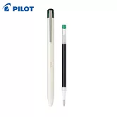 (1筆1芯)PILOT限量ILMILY Nuance Black 鋼珠筆+芯 寧靜黑綠