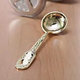 【日本青芳製作所】英式不鏽鋼 咖啡湯匙15cm ‧ 金